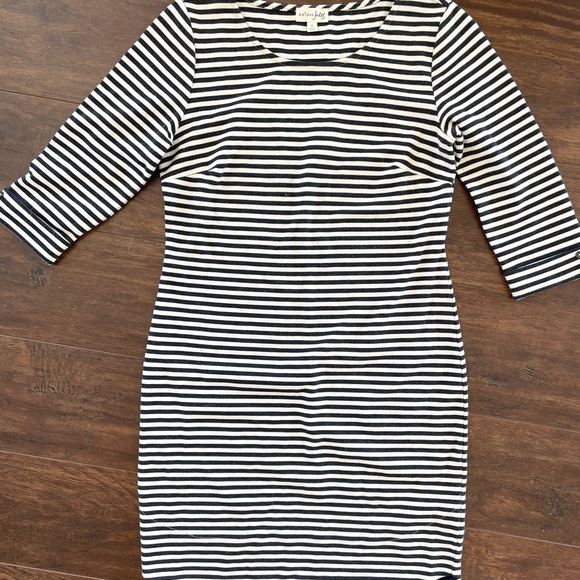Maison Jules Striped Dress Size Small - Picture 1 of 4